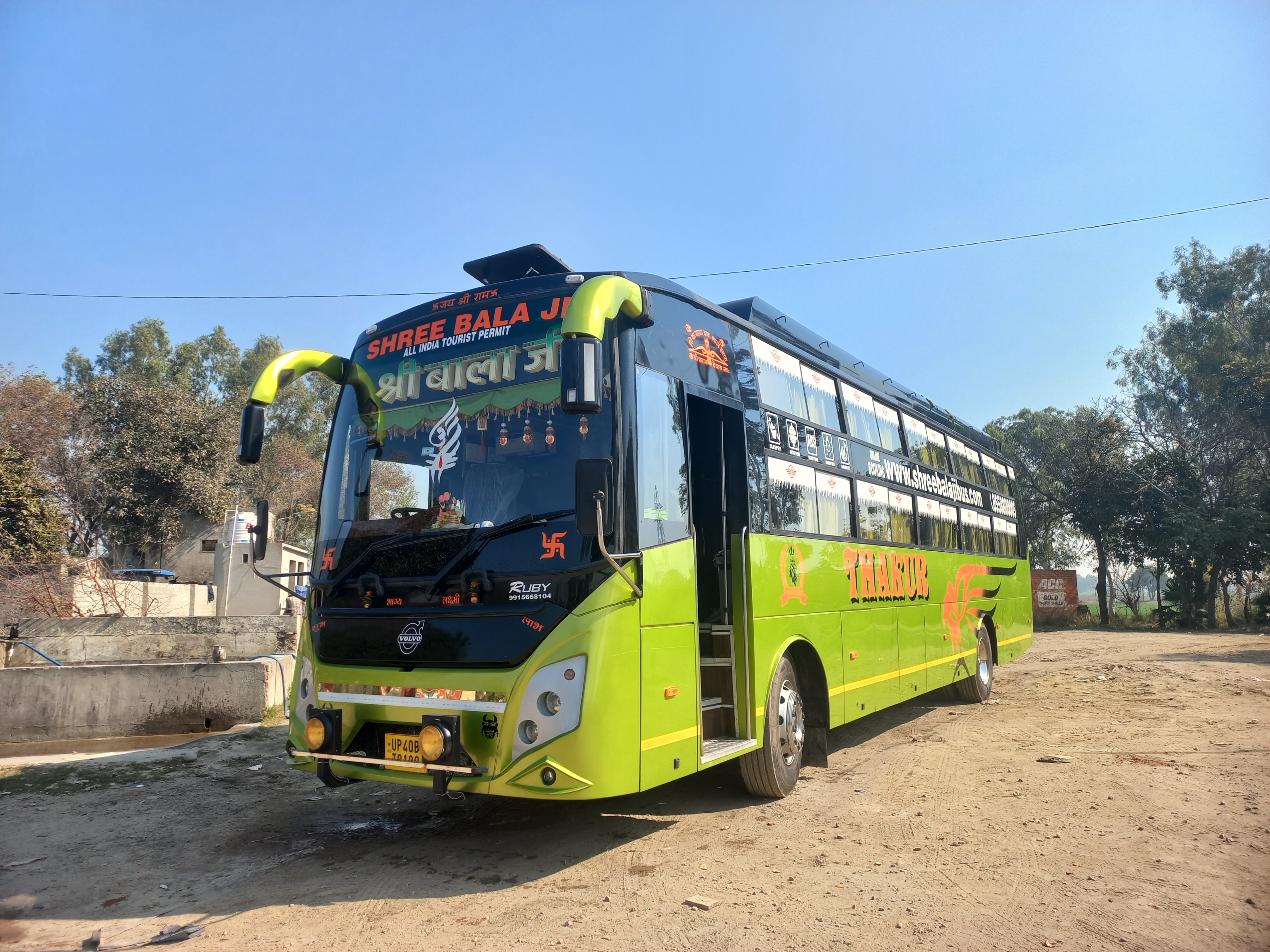 Shree Bala Ji TPT luxury tourist bus