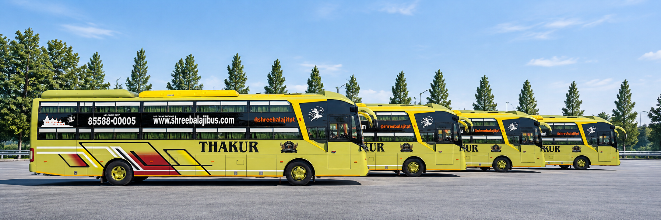 Shree Bala Ji TPT luxury AC sleeper bus